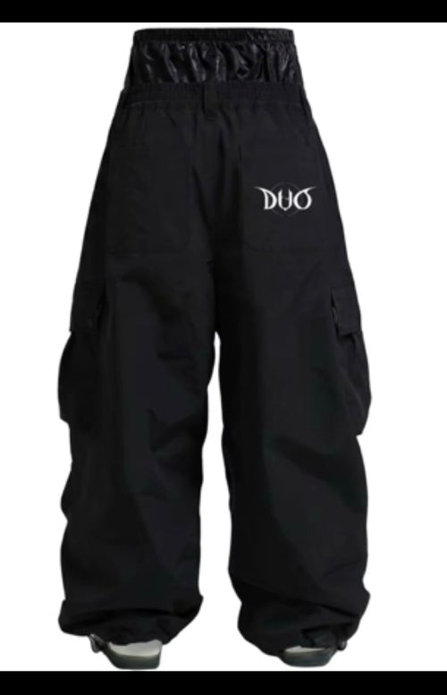 duo black snowpants