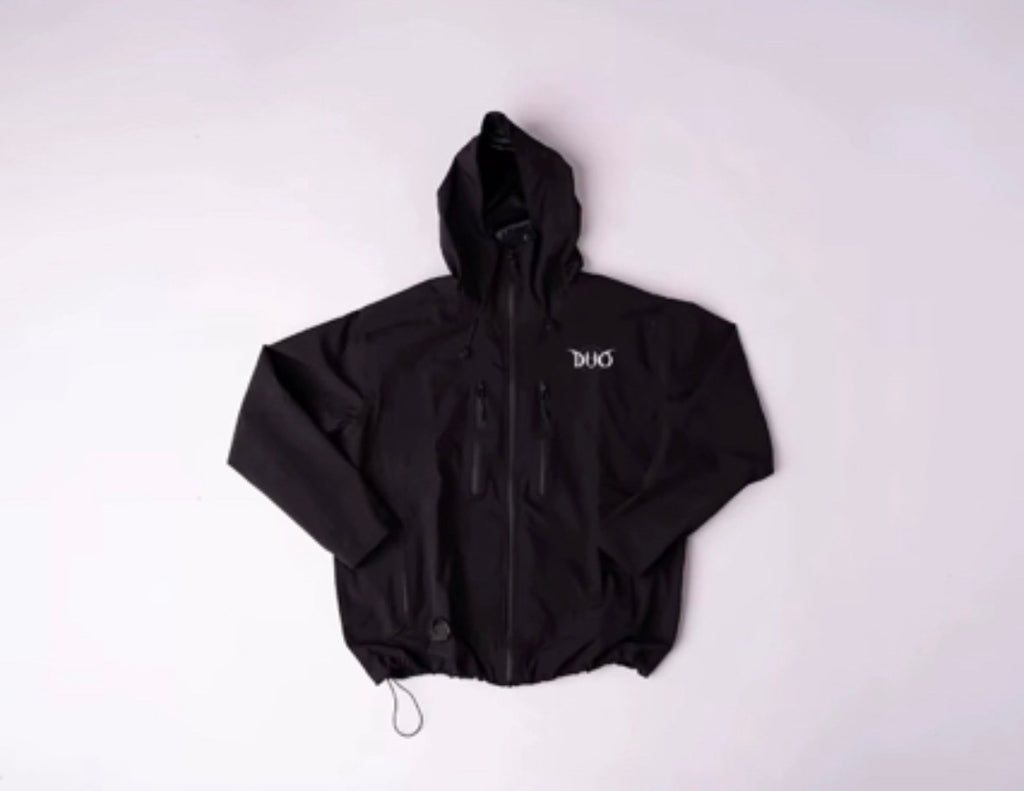 Duo black ski jacket