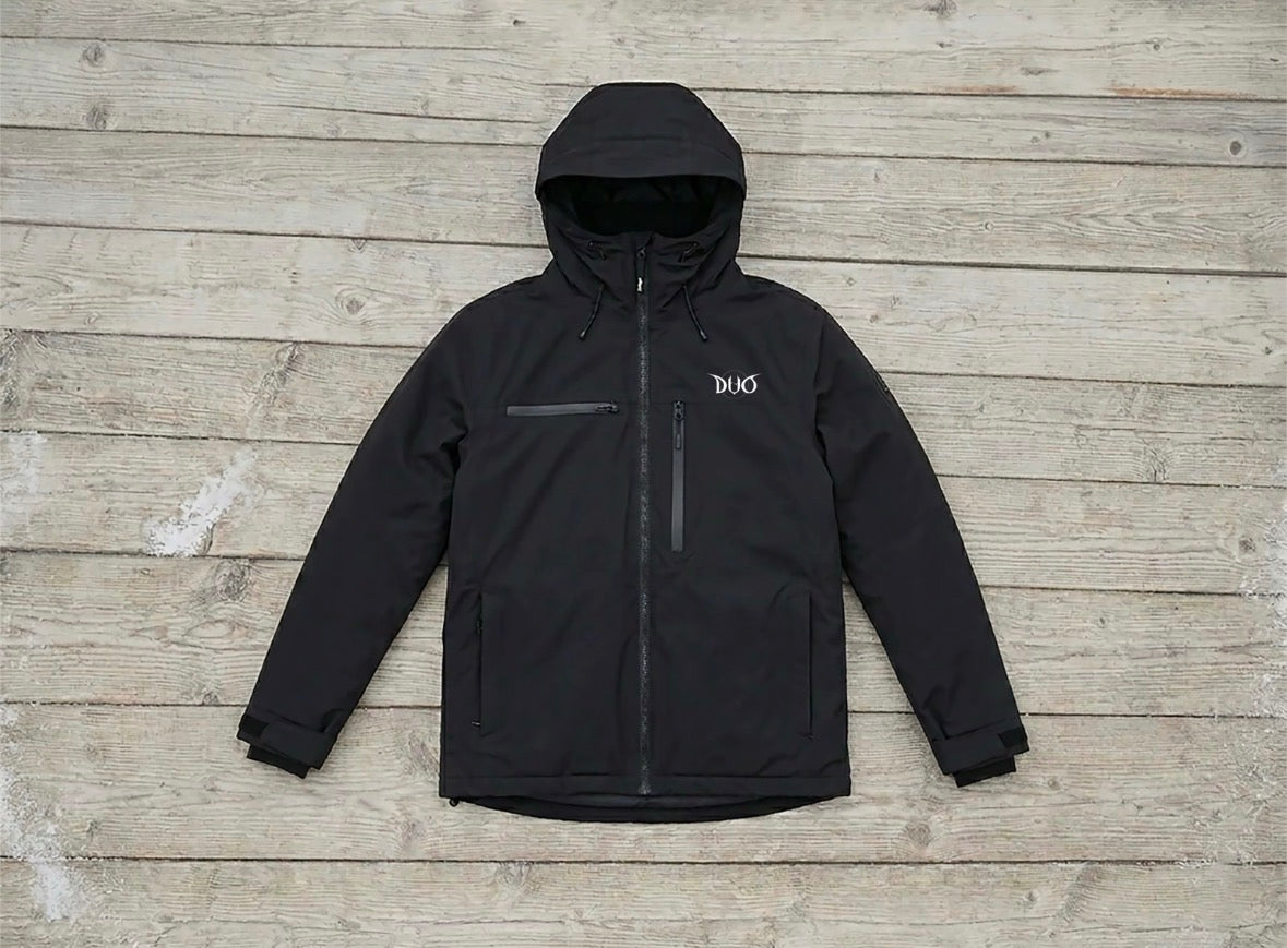 Duo black ski jacket