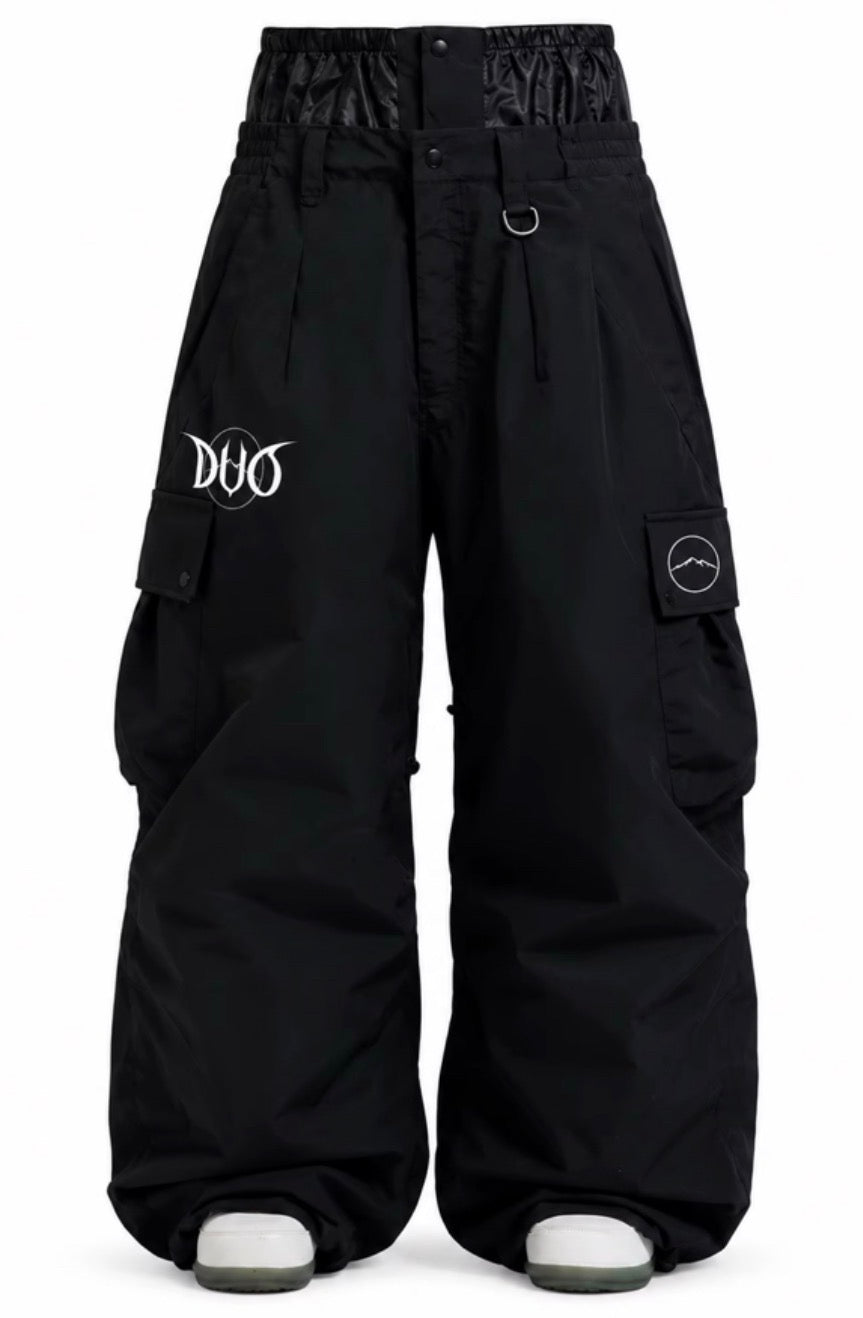 duo black snowpants